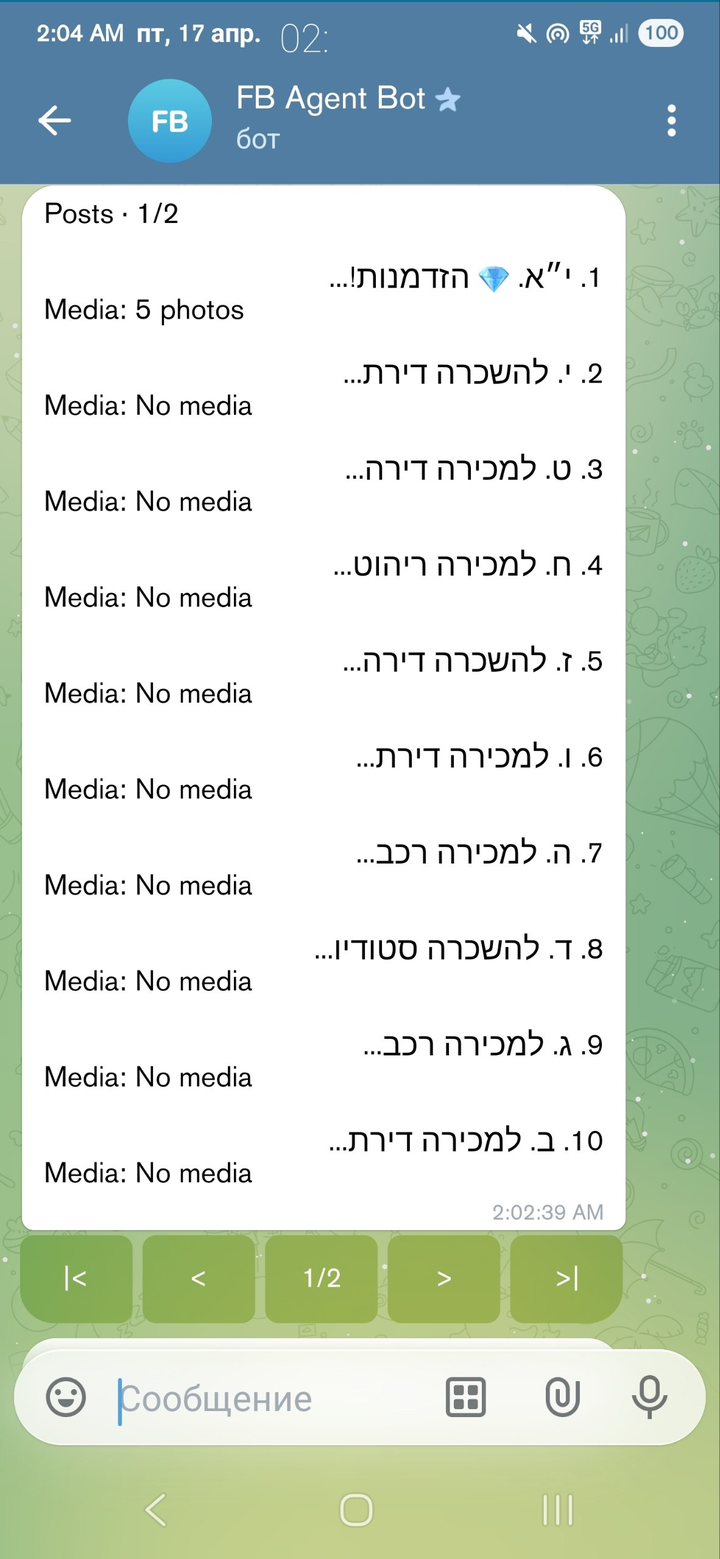 רשימת פוסטים